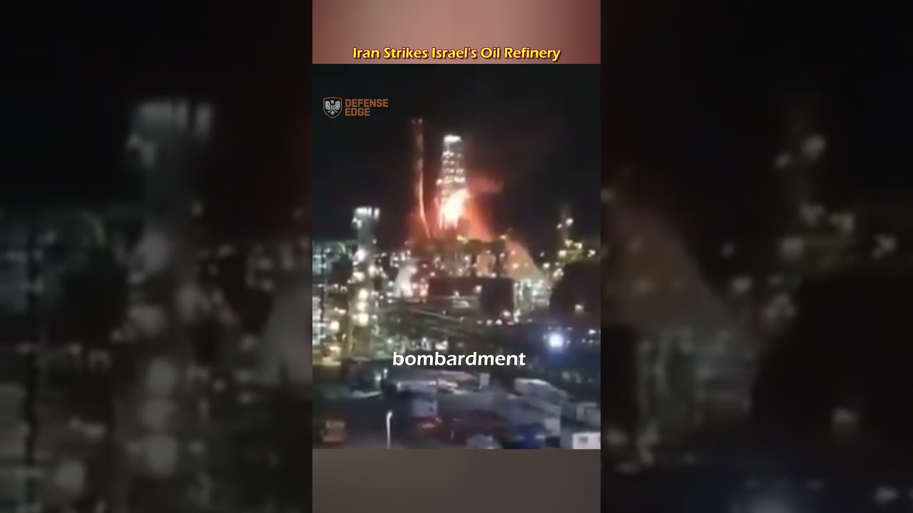 Иранские ракеты &laquo;Хейбар Шекан&raquo; поразили Хайфский нефтеперерабатывающий завод в Израиле