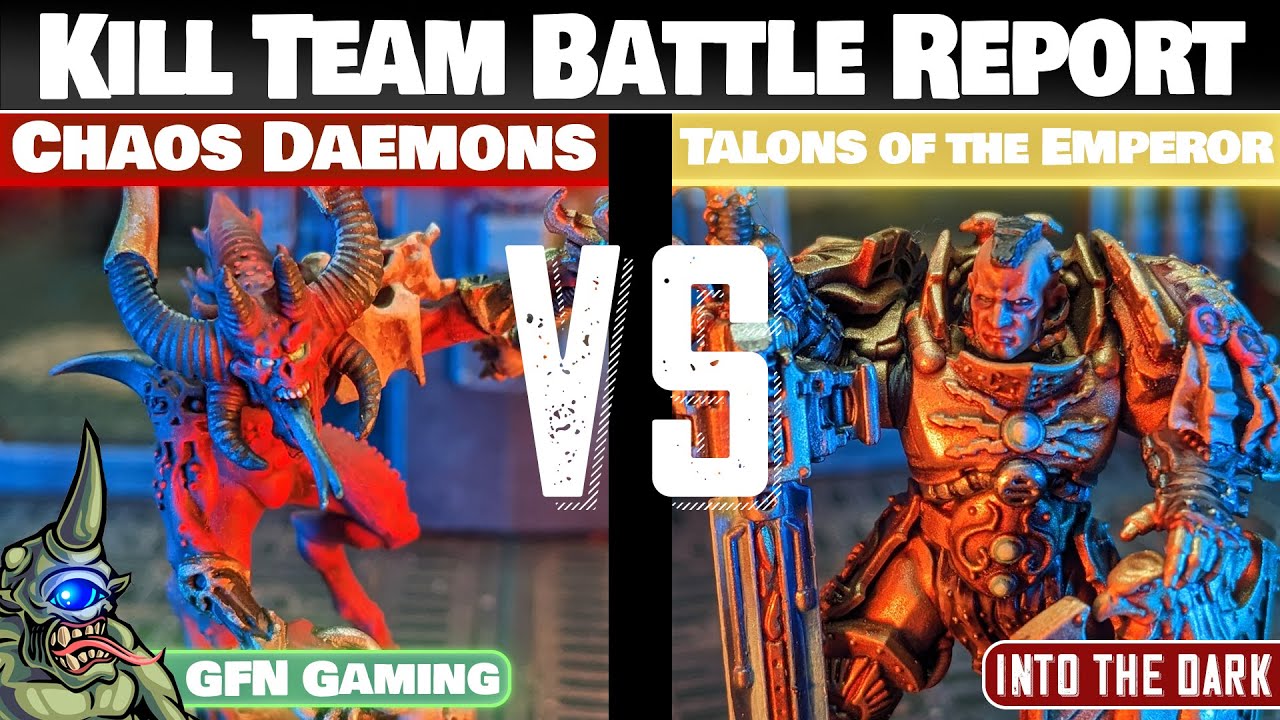 Daemons vs Adeptus Custodes - Kill Team Battle Report