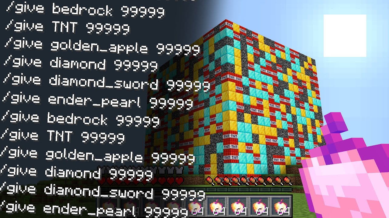 Minecraft UHC but you can use /give...