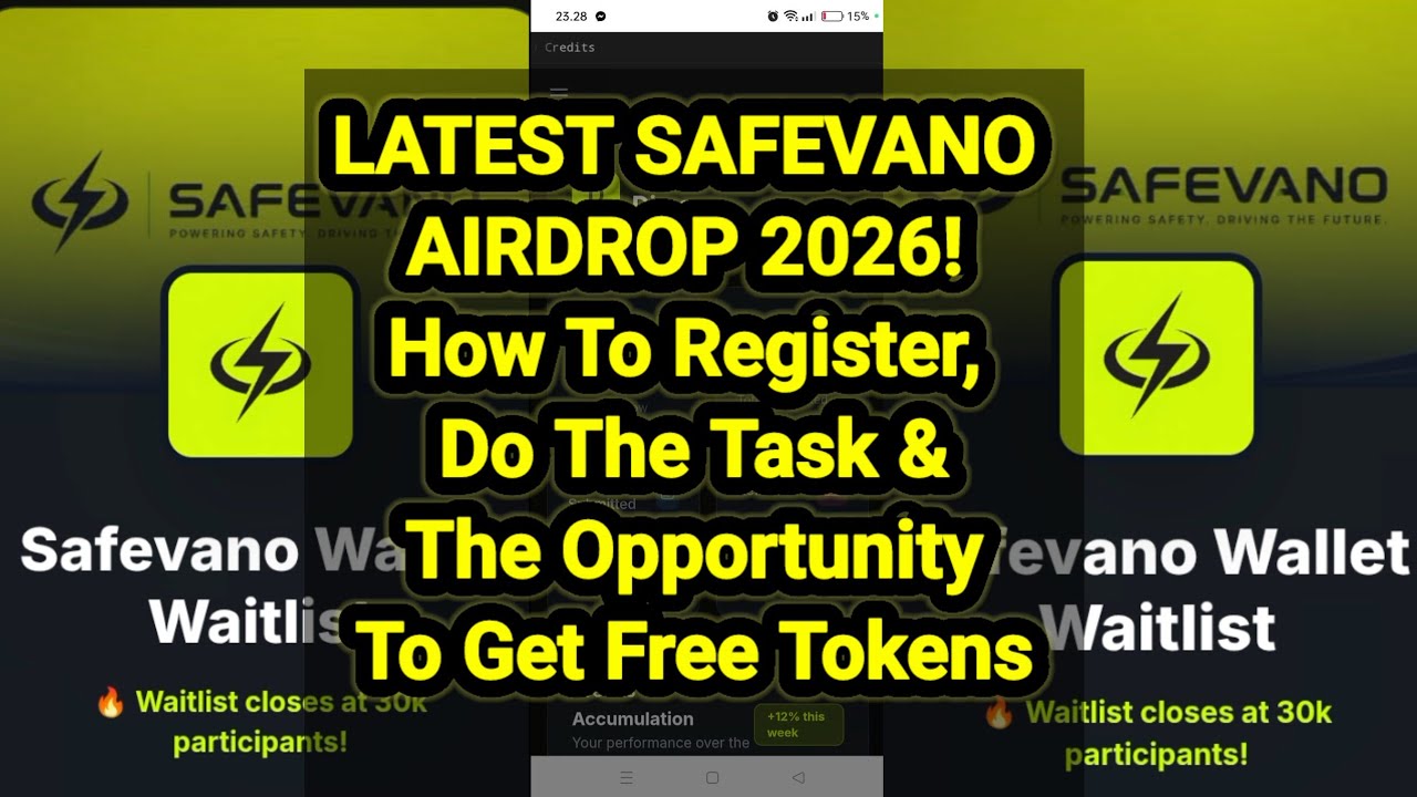 LATEST SAFEVANO AIRDROP 2026! How to Register, Complete Tasks & Get Free Tokens