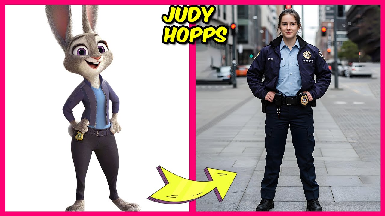 Zootopia 2 Movie Characters As Humans + Optical Illusion Quiz! | Judy Hopps, Gary De'snake, Gazelle
