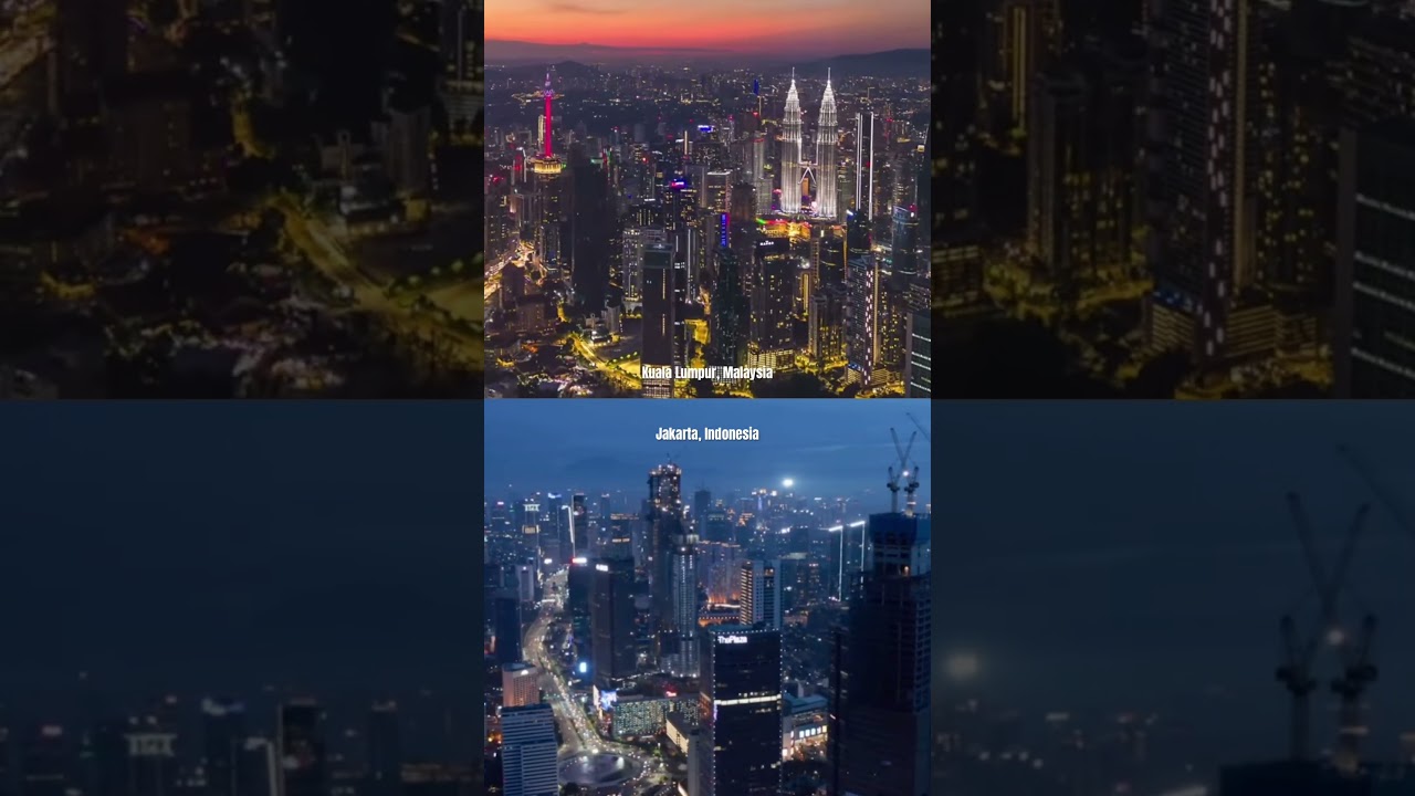 KL vs Jakarta #malaysia #kualalumpur #kualalumpurnightlife #jakarta #jakartatravel #indonesia
