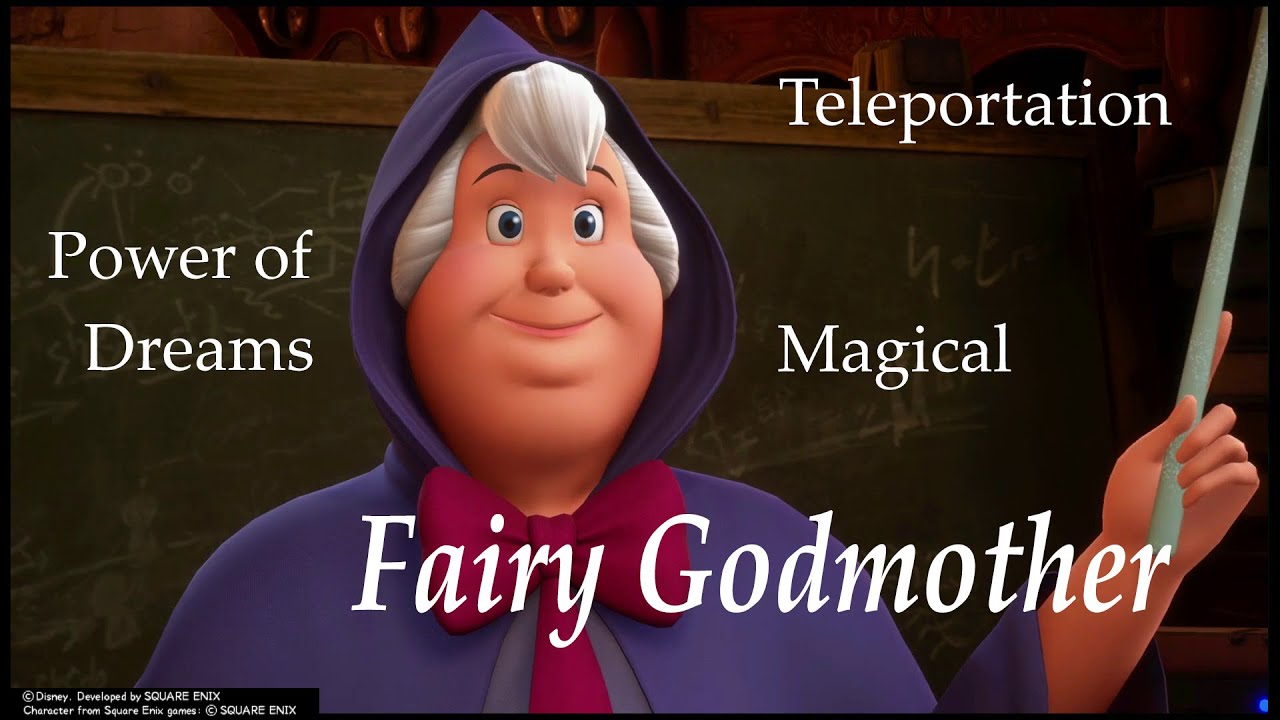 FAIRY GODMOTHER [ALL CUTSCENES] | Kingdom Hearts Series THE MOVIE