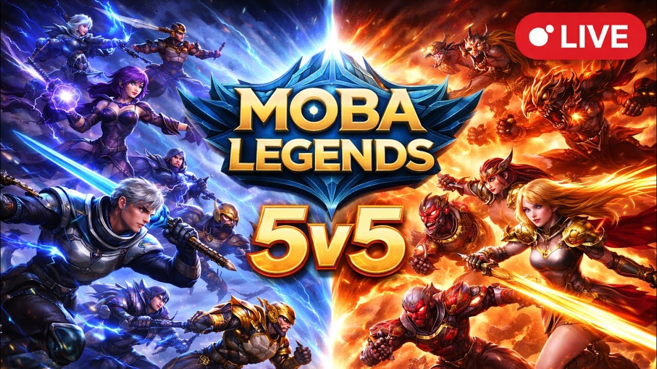 Moba legend 5v5 live stream with LootARC is live!
