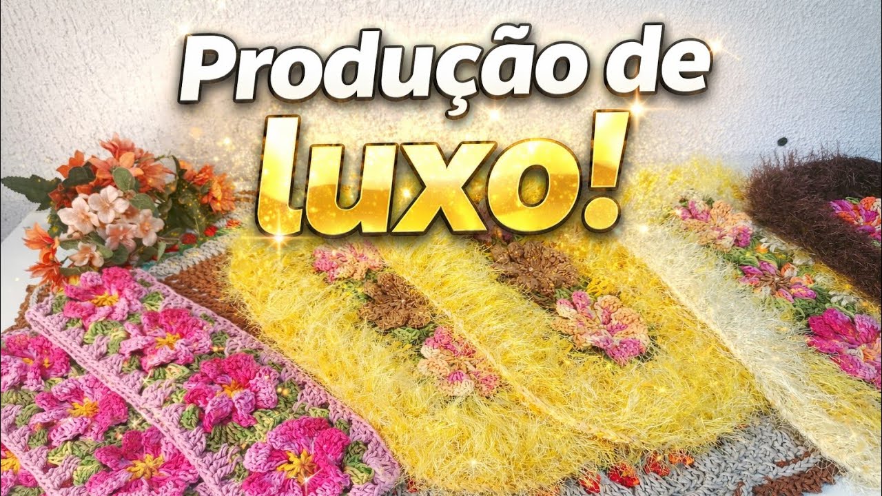 Crochê Nível Premium! Veja Essa Produção Incrível 💎🧶 #croche #vlog 