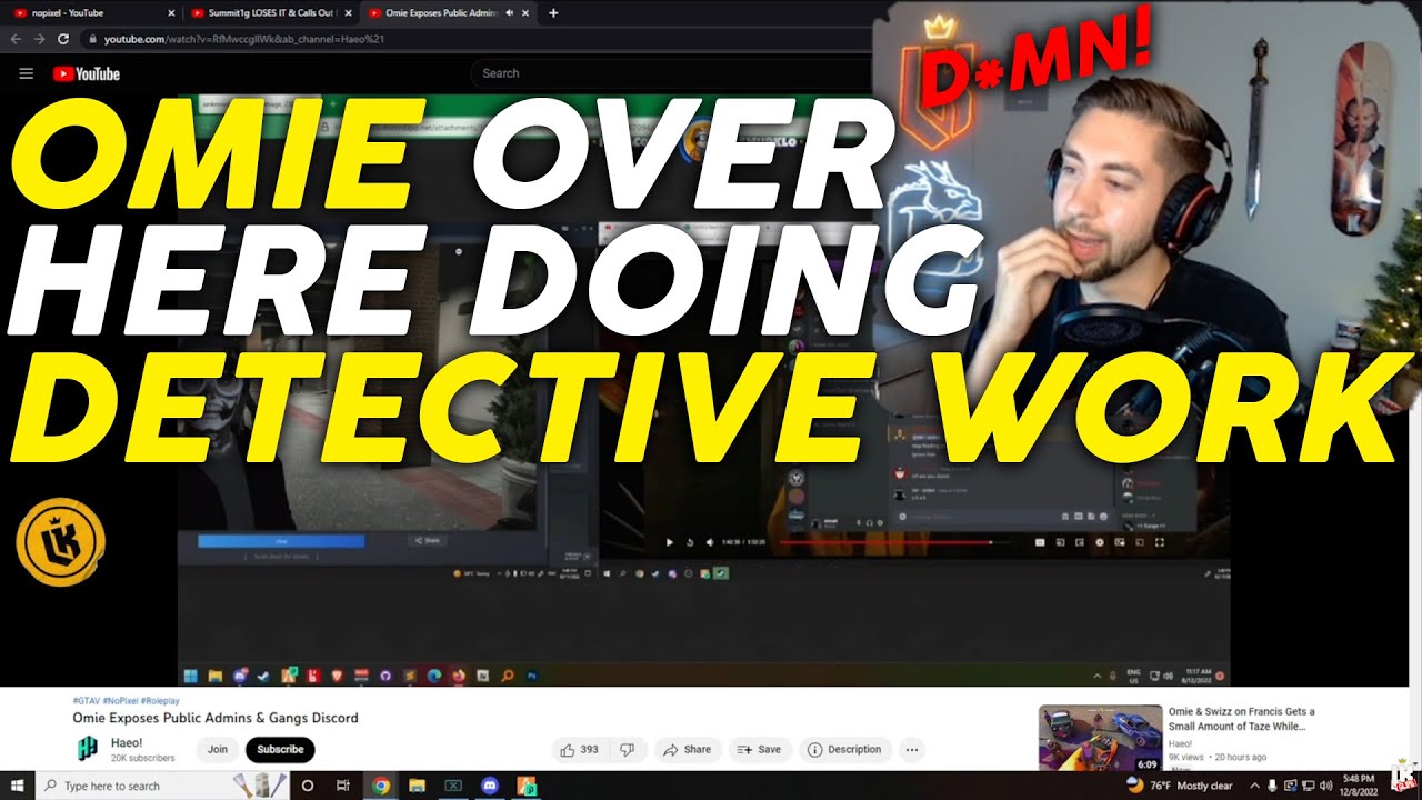 Kebun reacts to Omie Exposing Public Admins | Nopixel GTA RP