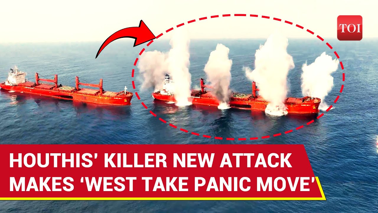 As Houthis Bomb 'Eternity C' In Red Sea, Rescuers Hunt For Crew Of Greek-Flagged Vessel I Details
