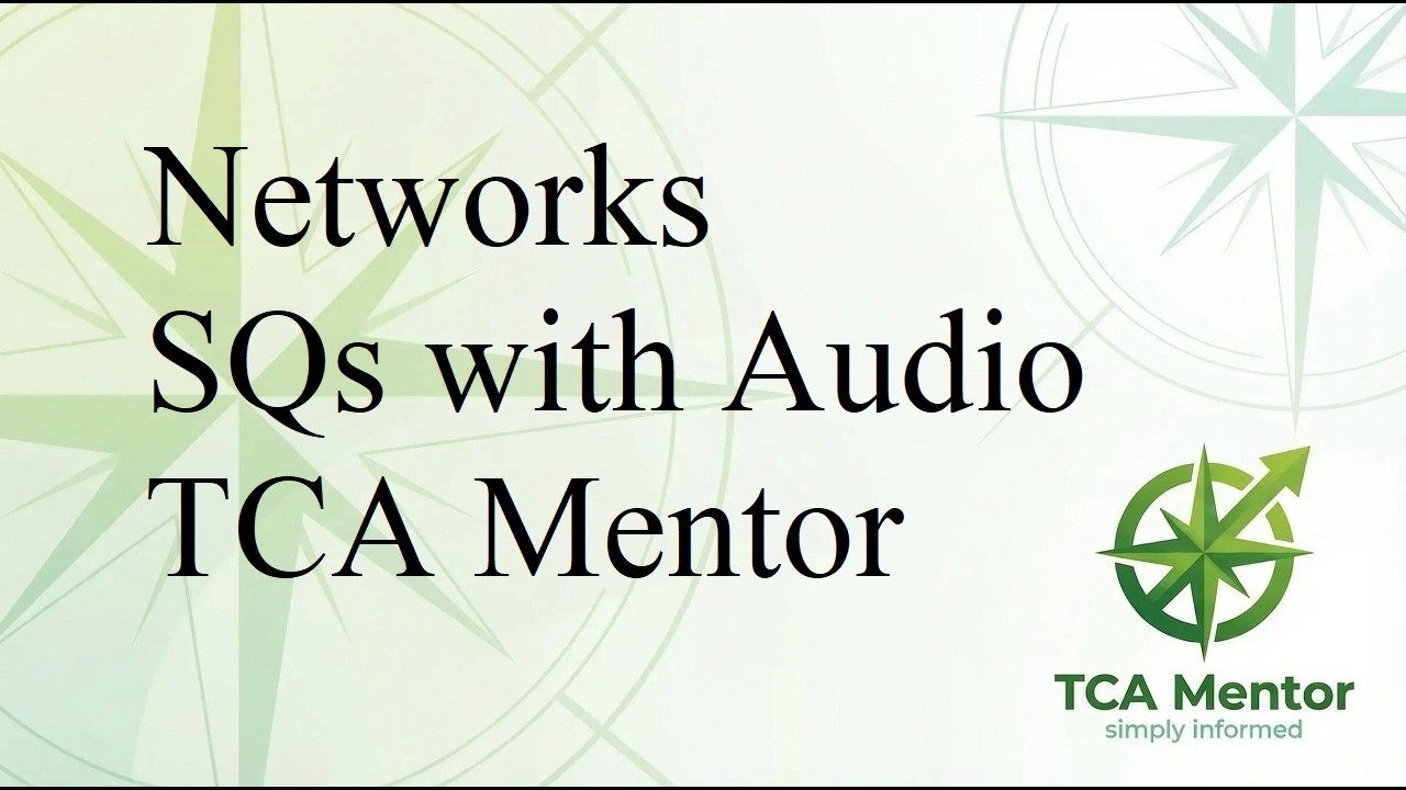 Networks SQs with Audio
