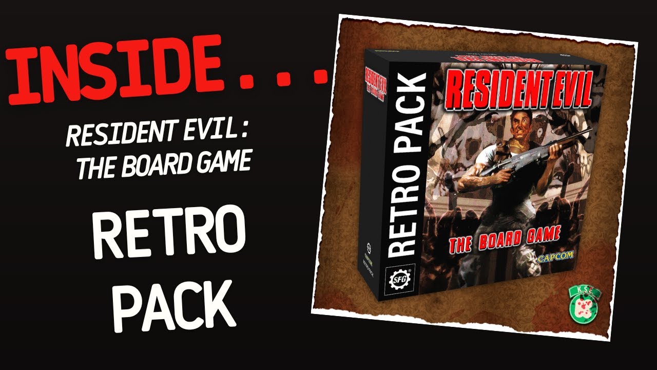 Resident Evil The Board Game Retro Pack | Inside with João Ricardo Ep333