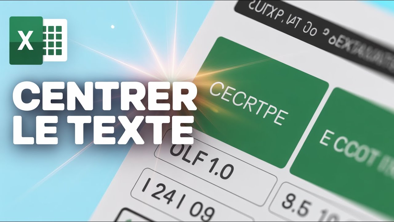 🎯📊 Excel : Centrer le Texte dans une Cellule Facilement !