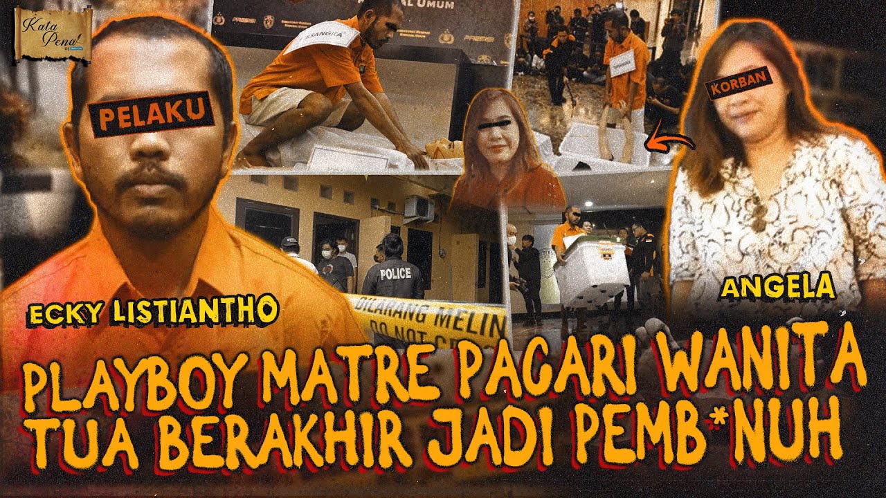 KENAL DI APLIKASI BERAKHIR JADI MAY4T DALAM TONG DI KONTRAKAN TAMBUN BEKASI | AGELA & ECKY