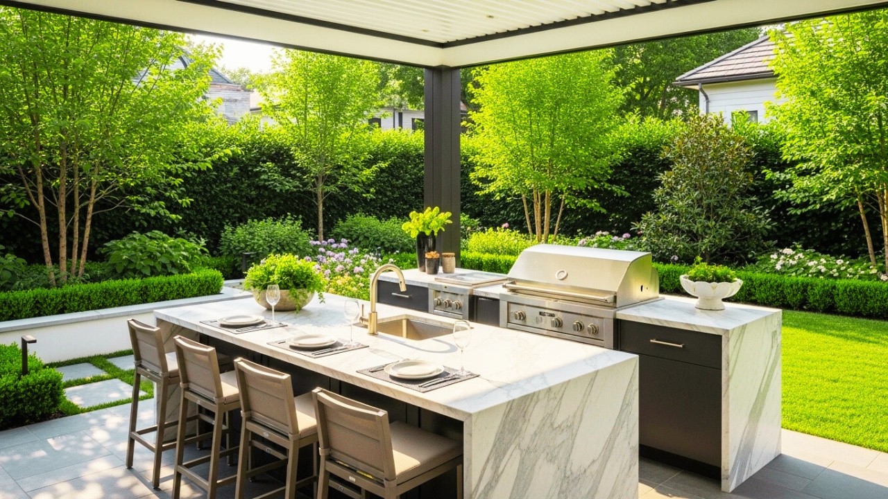 Outdoor Backyard Kitchen Trends Taking Over 2026