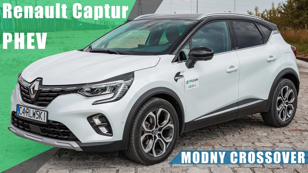 Renault Captur E-Tech Plug-in Hybrid 1.6 160 KM 2020. Modny Crossover