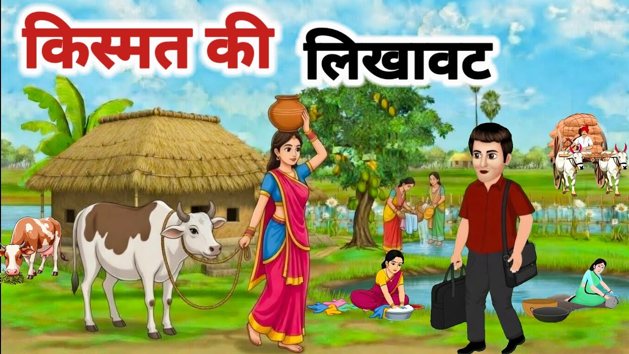 KISMAT KI LIKHAWAT I किस्मत की लिखावट। LOVE STORY I HINDI ANIMATED STORY। हिंदी कहानी।