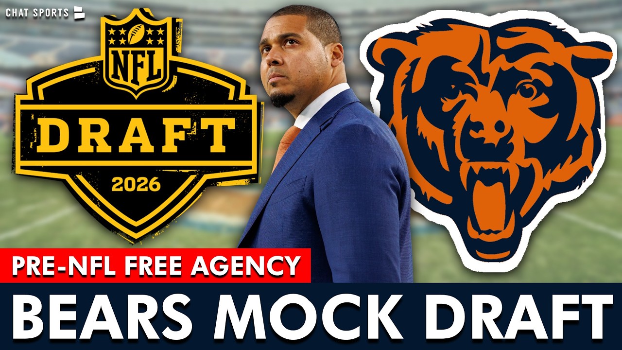 Chicago Bears Mock Draft Before 2026 NFL Free Agency