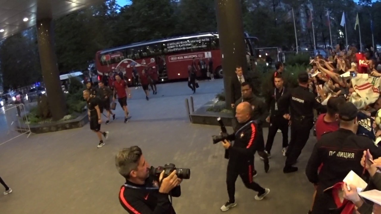 Криштиану Роналду в Москве/Cristiano Ronaldo in Moscow🔥⚽️