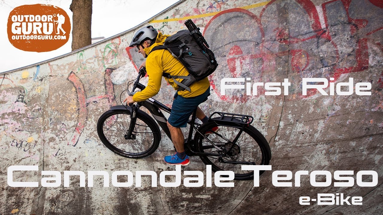 Первая поездка на электровелосипеде Cannondale Tesoro