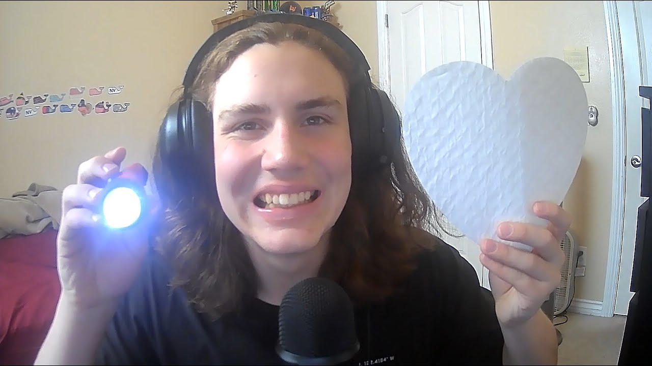 ASMR follow my instructions and focus games to help you relax