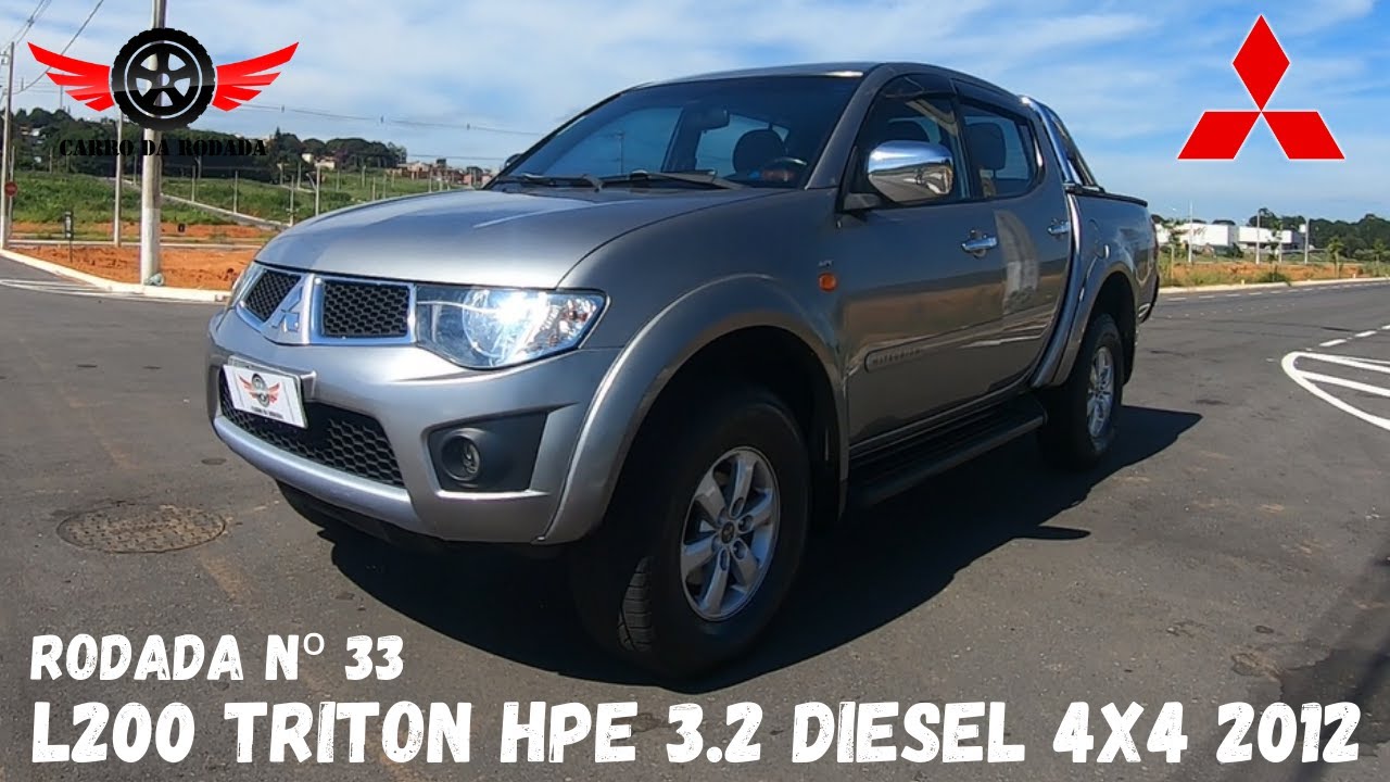 L200 Triton HPE 3.2 Diesel AT 4X4 2012 - Uma picape que aguenta o tranco de verdade! - Rodada Nº 33