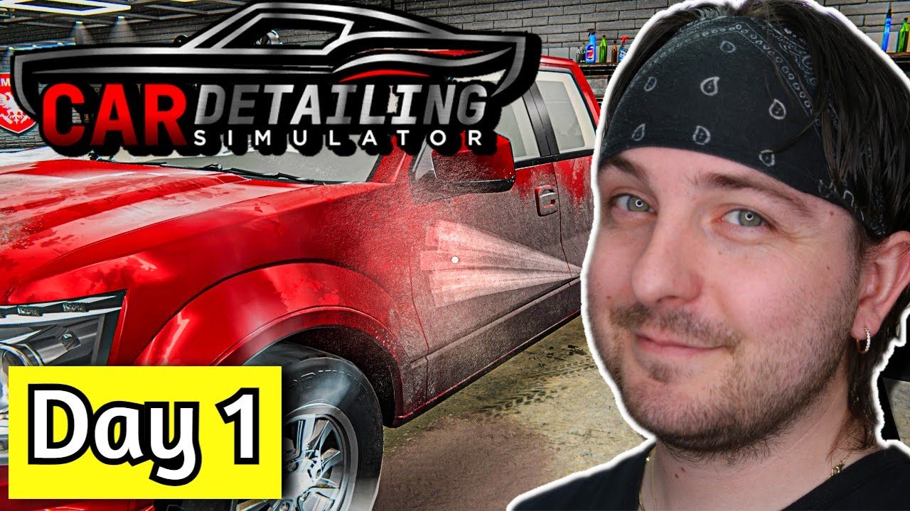 SATISFYING! Car Cleaning/Detailing Sim! - Day 1 (Full Release) - Car Detailing Simulator