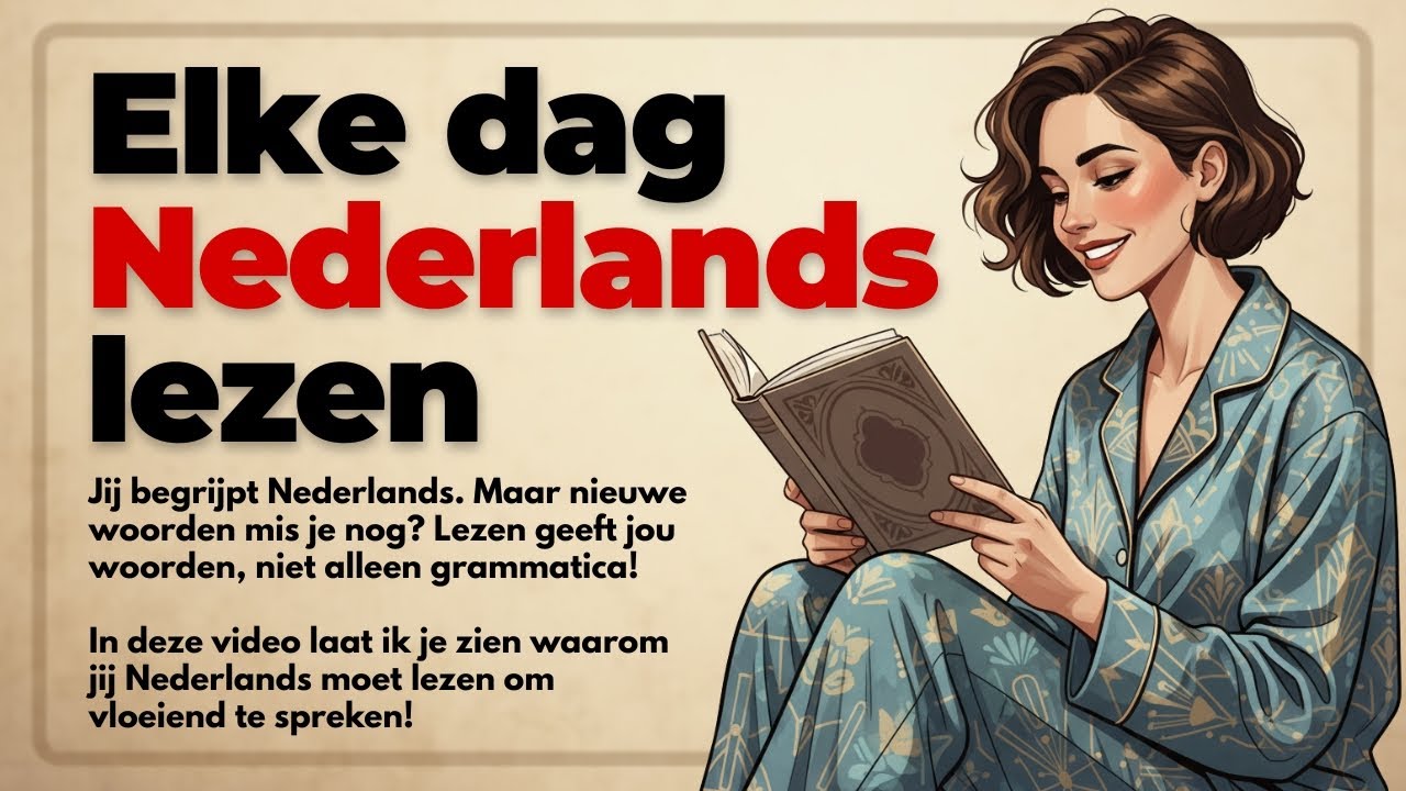 Leer Nederlands door te lezen | Spreek vloeiend Nederlands