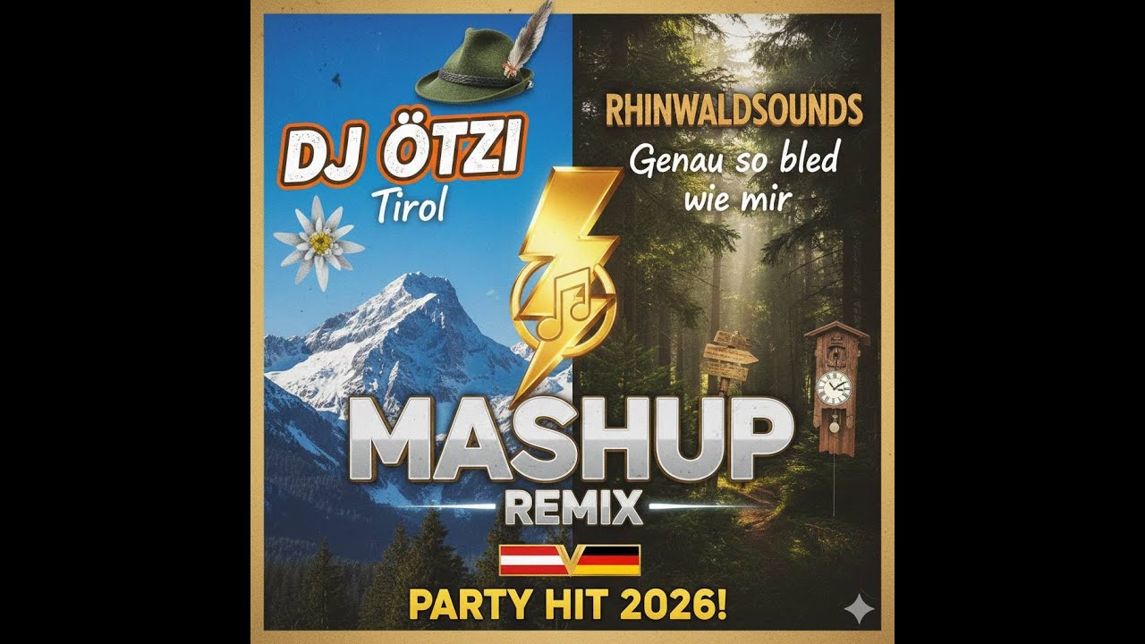 RHINWALDSOUNDS x DJ ÖTZI - Genau so bled wie mir Tirol (Mashup)