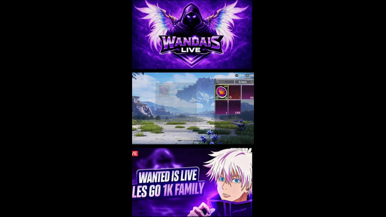 Wanda is Live Bgmi Tamil streamer - 4.2 Update playing with Friends