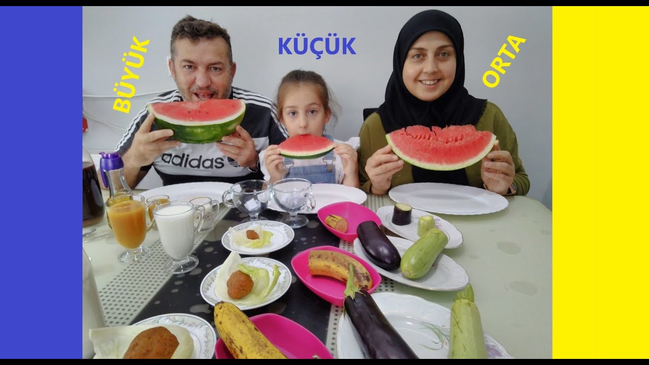 BÜYÜK, ORTA veya KÜÇÜK YEMEK YARIŞMASI / CHALLENGELAR
