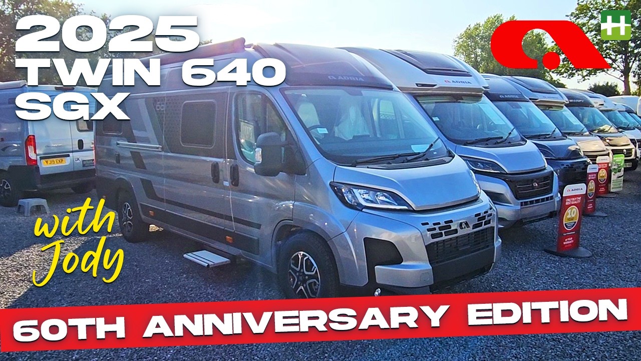 2026 Adria Twin 640 SGX 60th Anniversary | Video Tour with Jody