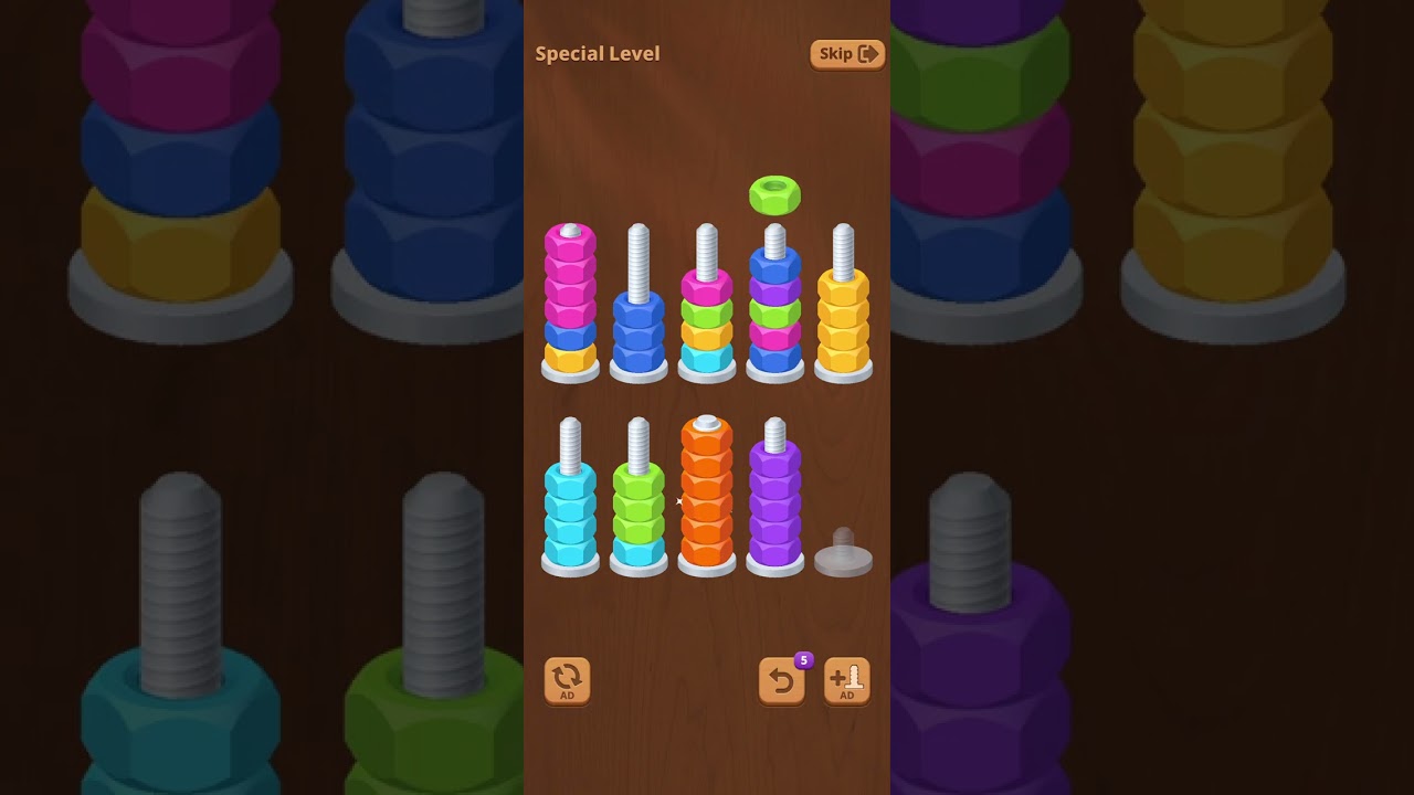nuts sort journey lev 201