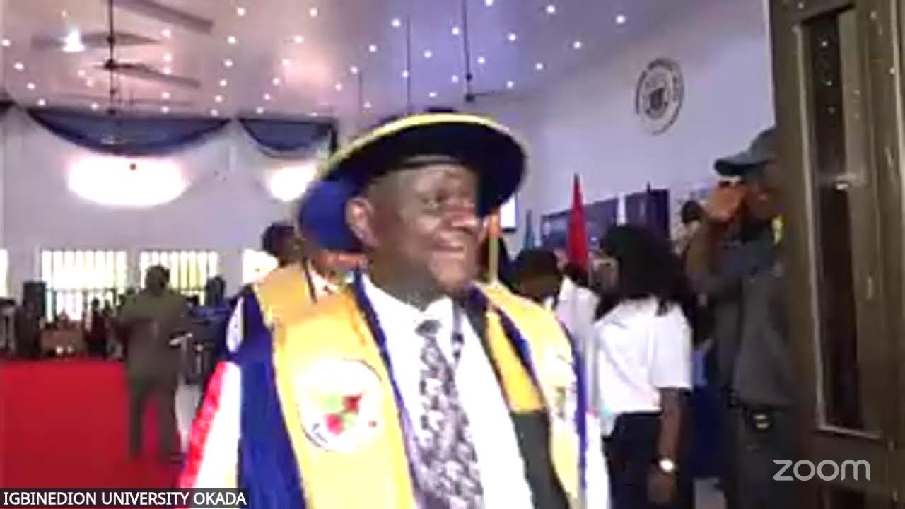 IGBINEDION UNIVERSITY OKADA's 26TH MATRICULATION CEREMONY