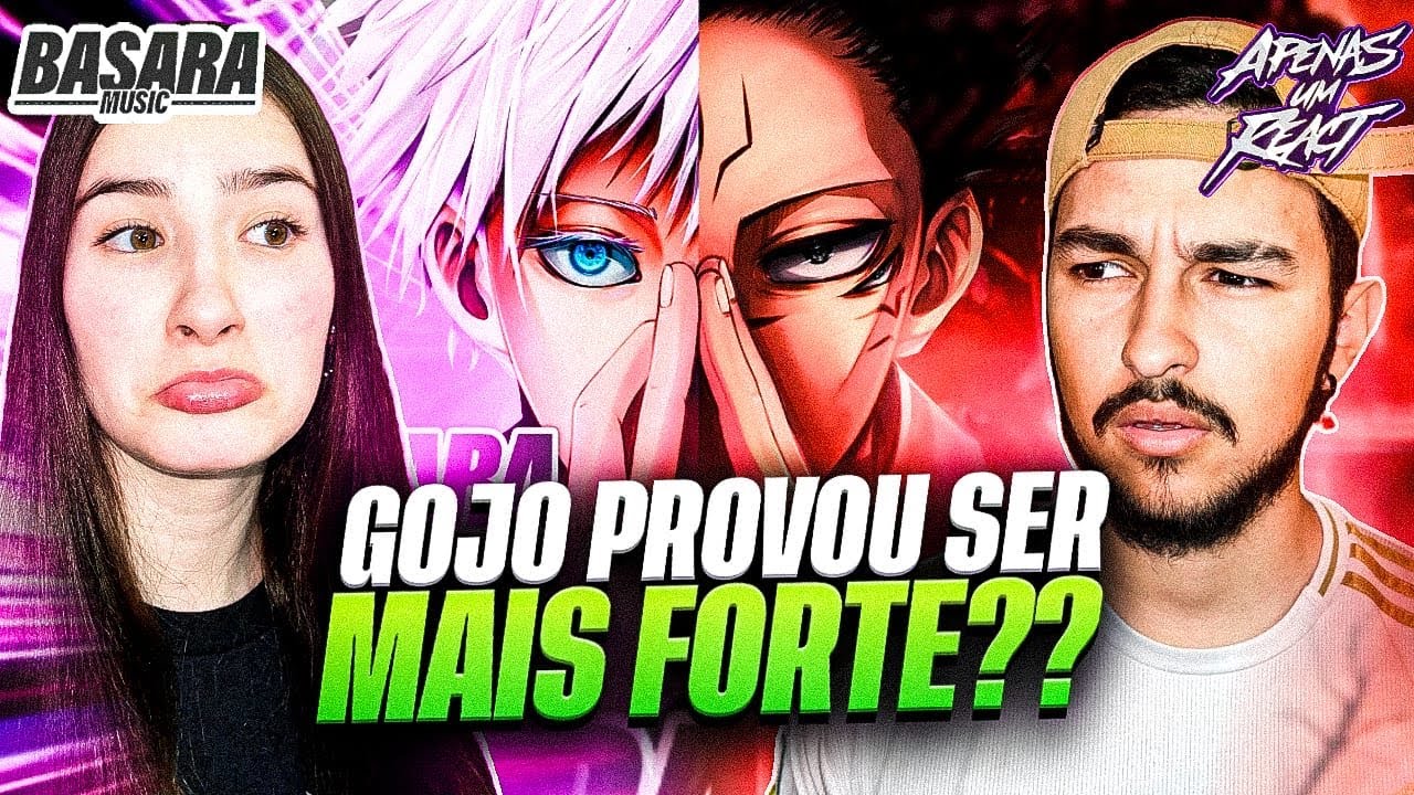 Apenas um react | Sukuna vs Satoru Gojo - Santuário Infinito | Basara (Jujutsu Kaisen)