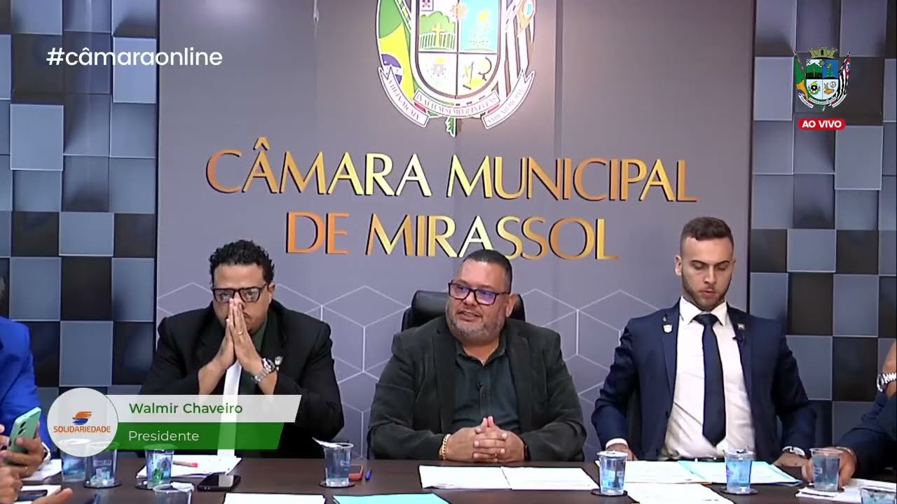 Vereador Walmir Chaveiro - Presidente