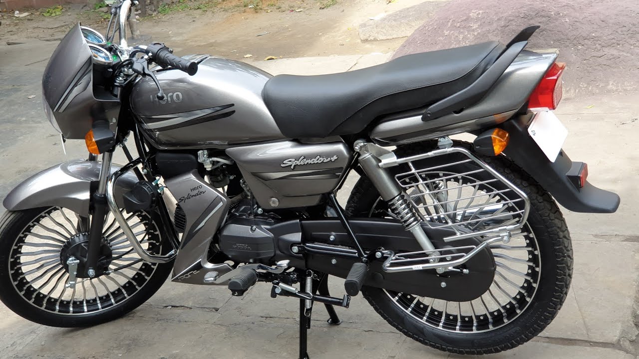 Hero Splendor➕ Sports Grey Glassy Design (PaintingFromCm)#Geniune.