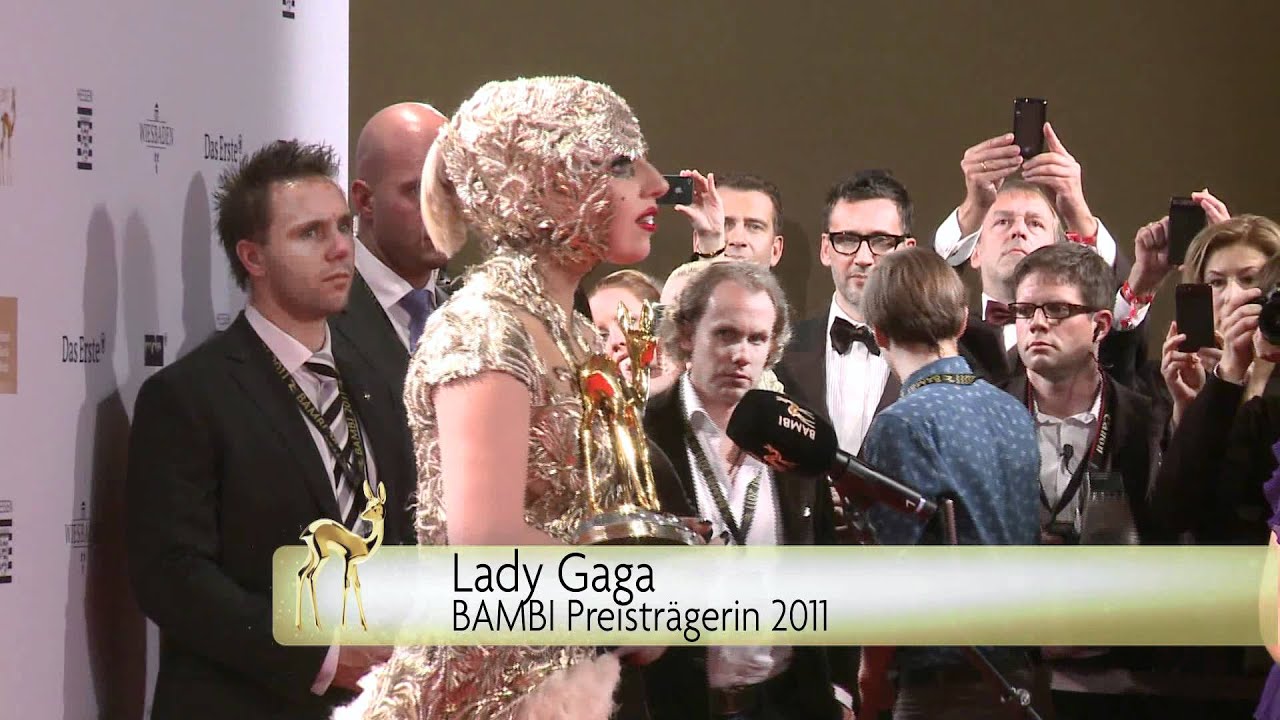 BAMBI 2011: Best of Lady Gaga beim BAMBI 2011 in Wiesbaden