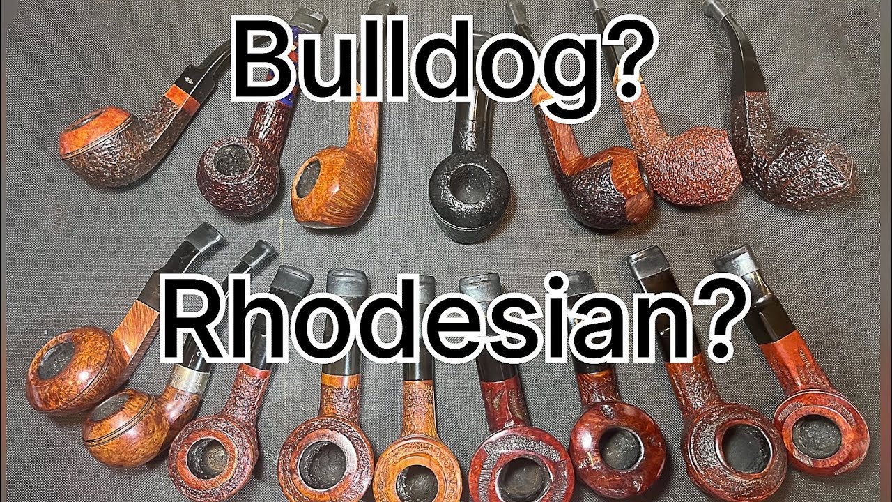 My Bulldog and Rhodesian Pipes