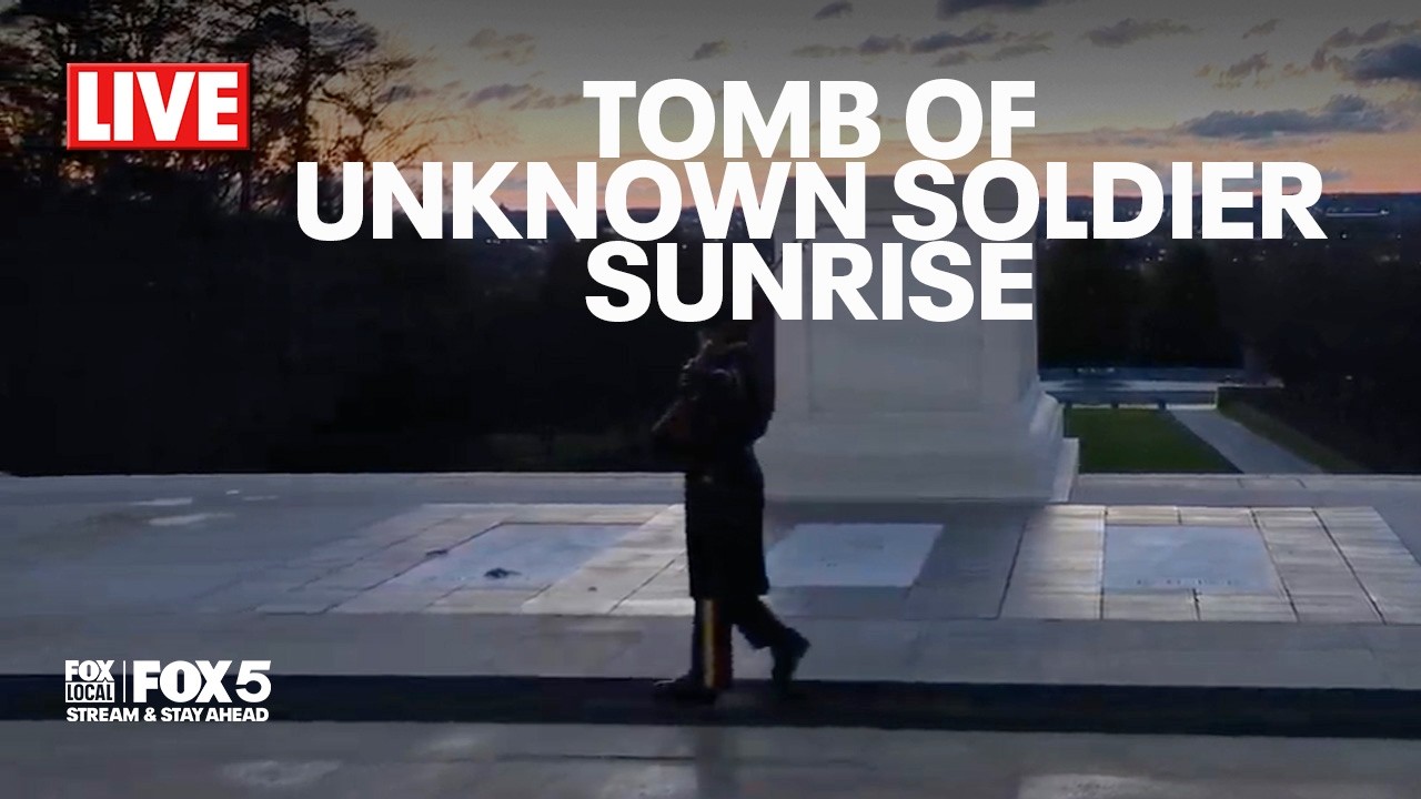 Rare sunrise to align with Tomb of Unknown Soldier | FOX 5 DC