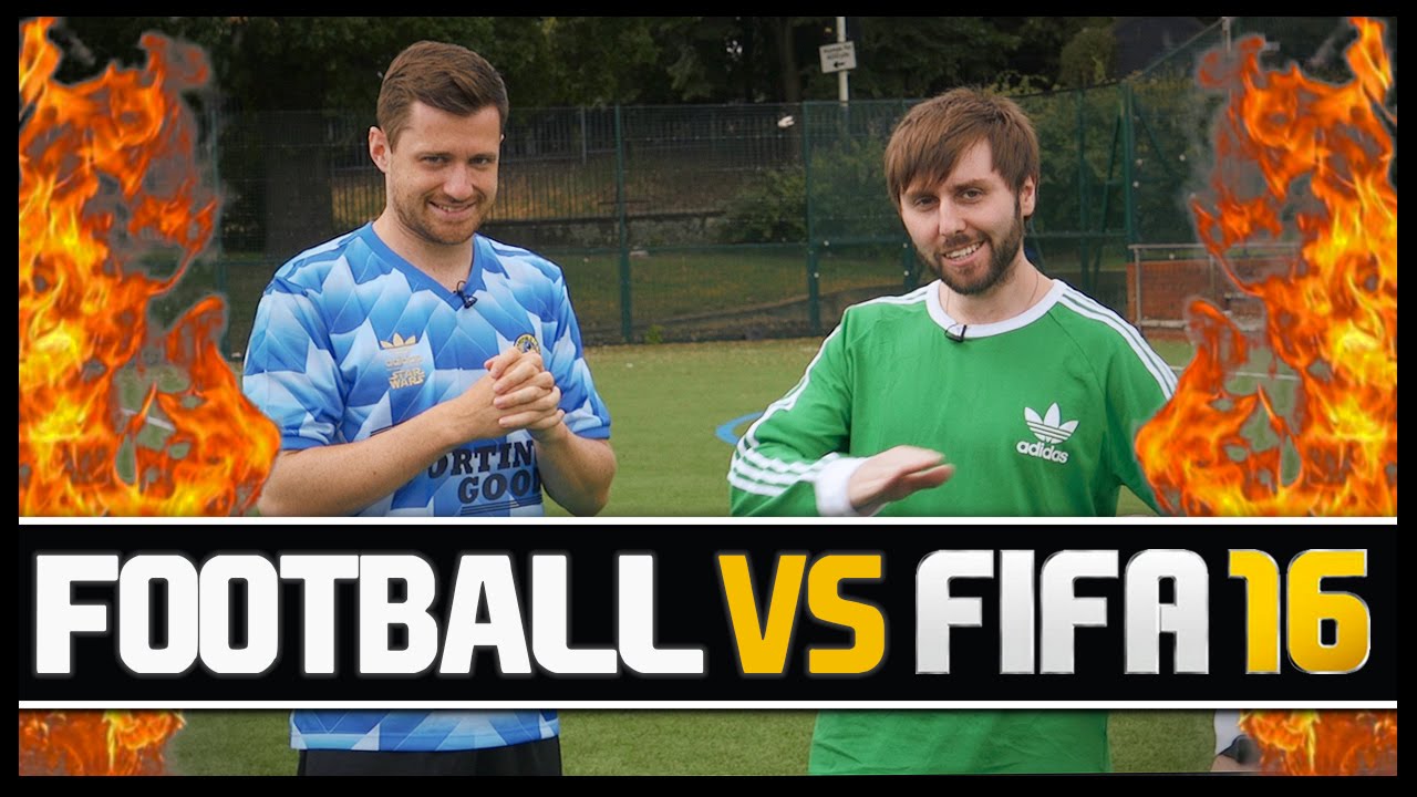 FOOTBALL VS FIFA WITH JAMES BUCKLEY!