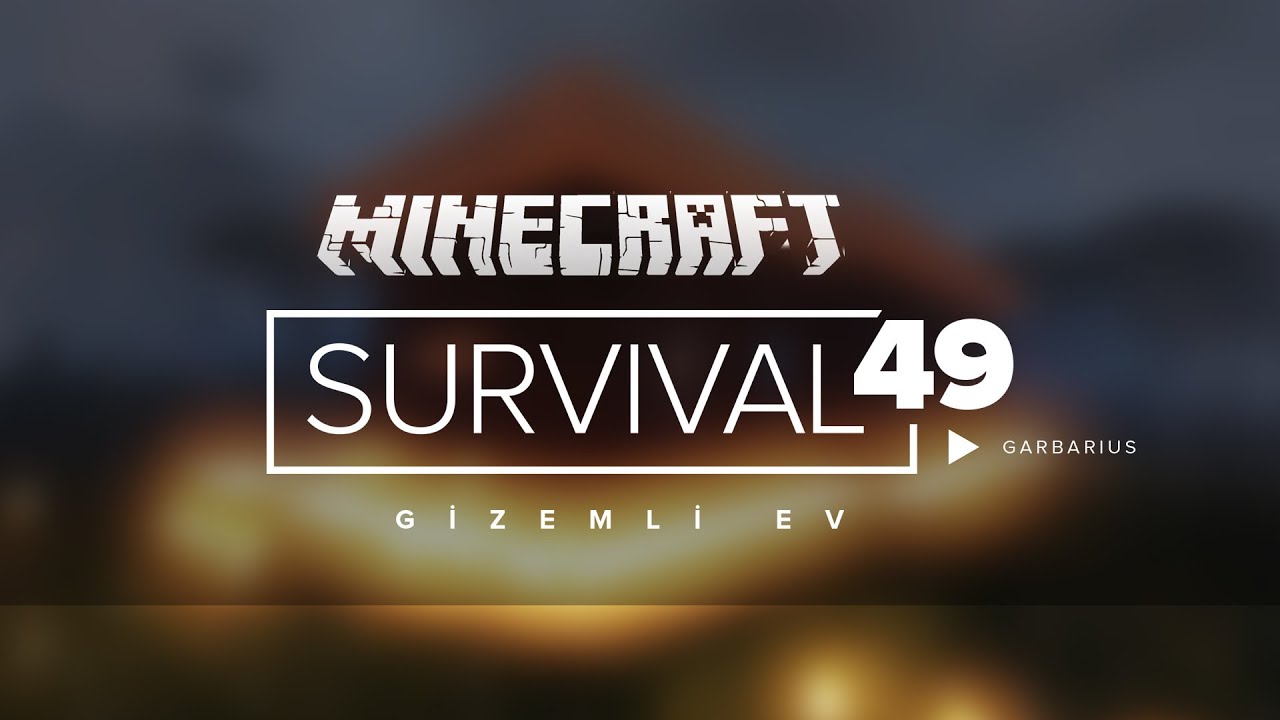 MINECRAFT: Survival #49 - GİZEMLİ EV!