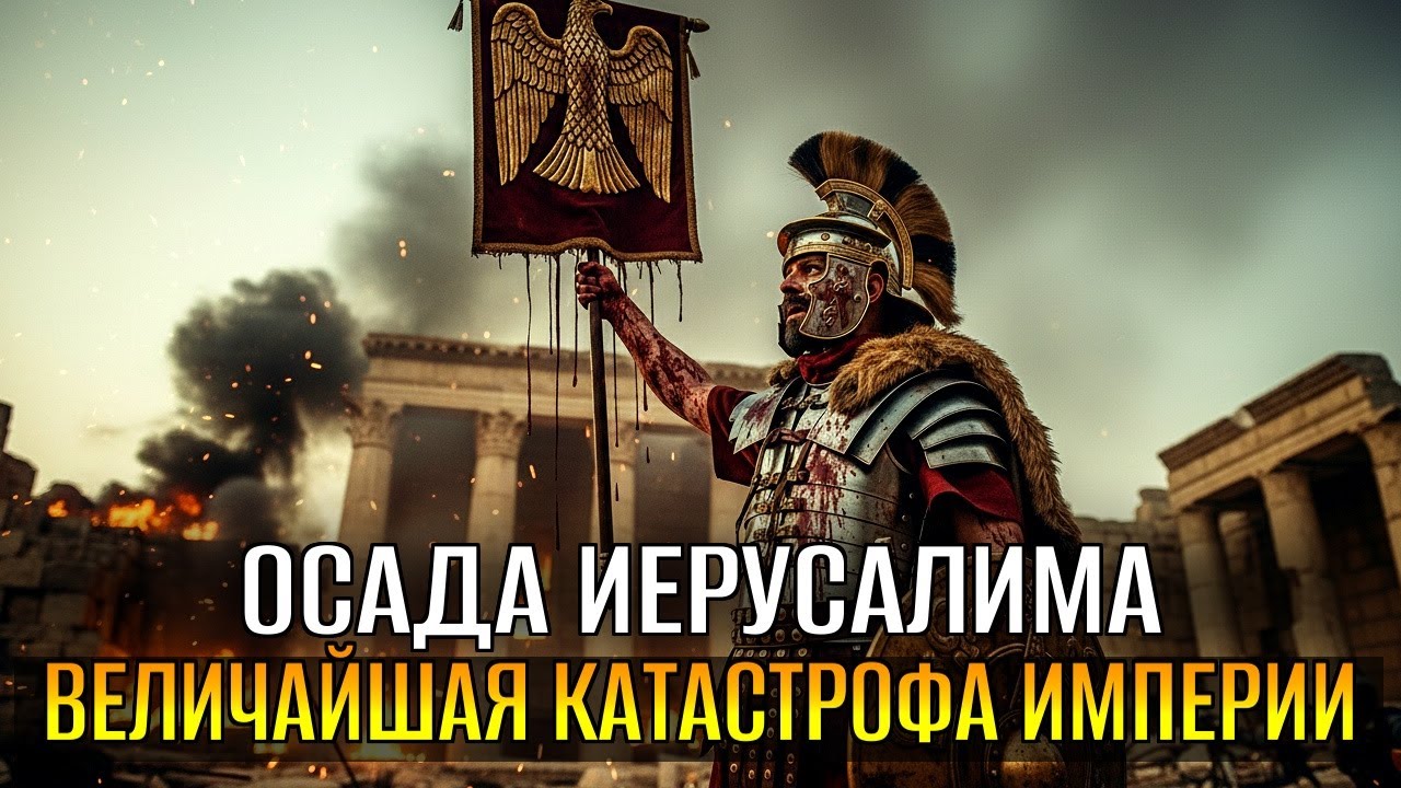 1,100,000 ПОГИБШИХ в Иерусалиме! Самая Жестокая Осада в РИМСКОЙ Истории!