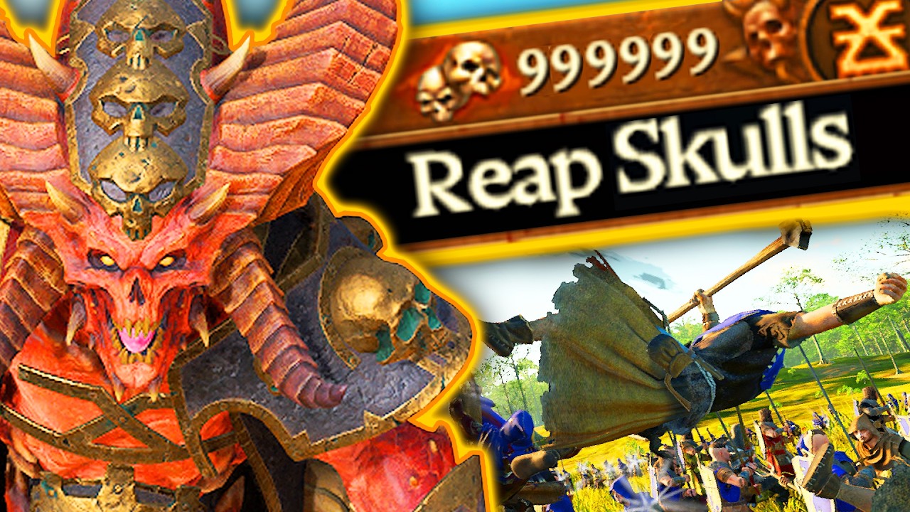 Using Skulls to Become Unstoppable in Total Warhammer 3