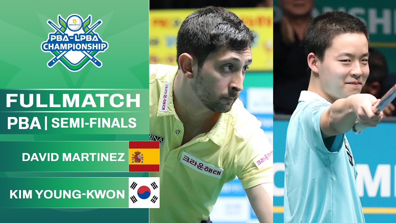 FULL MATCH: DAVID MARTINEZ vs YOUNG-WON KIM | PBA BÁN KẾT | NH NonghyupCard PBA Championship 24-25