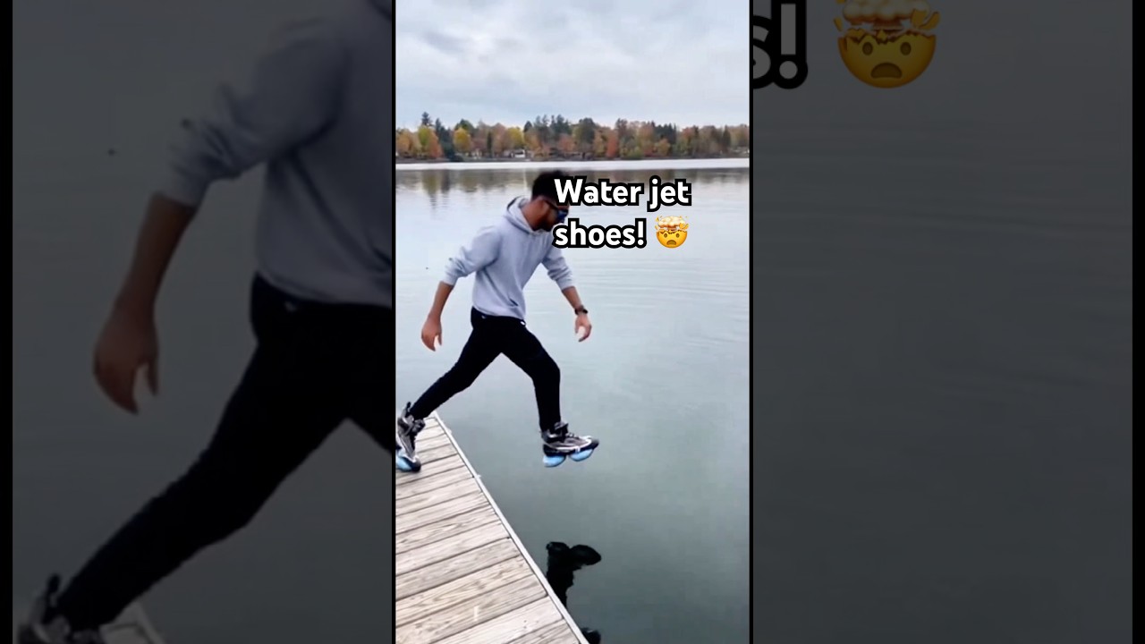 Эти туфли с функцией гидроцикла выглядят просто потрясающе! 🤯👏