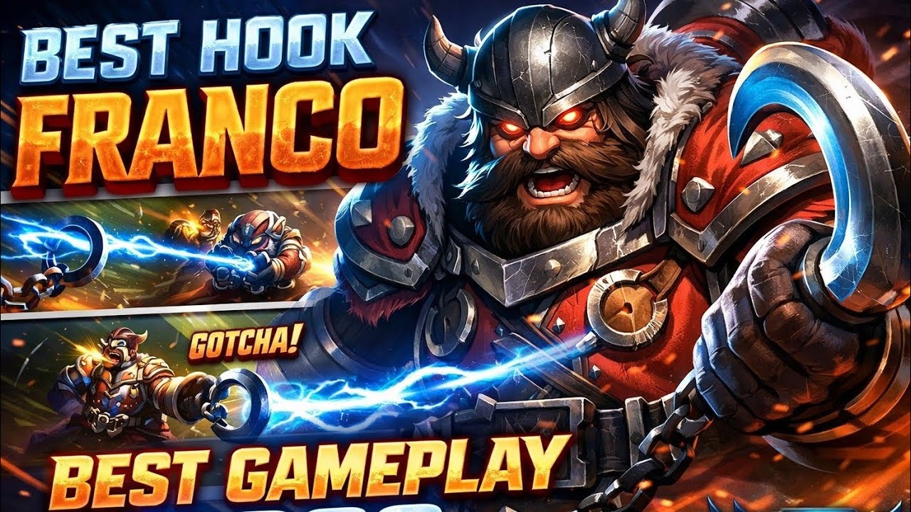 FRANCO BEST GAMEPLAY 99% IQ | BUILD TOP 1 GLOBAL FRANCO | FRANCO ROTASI | MLBB