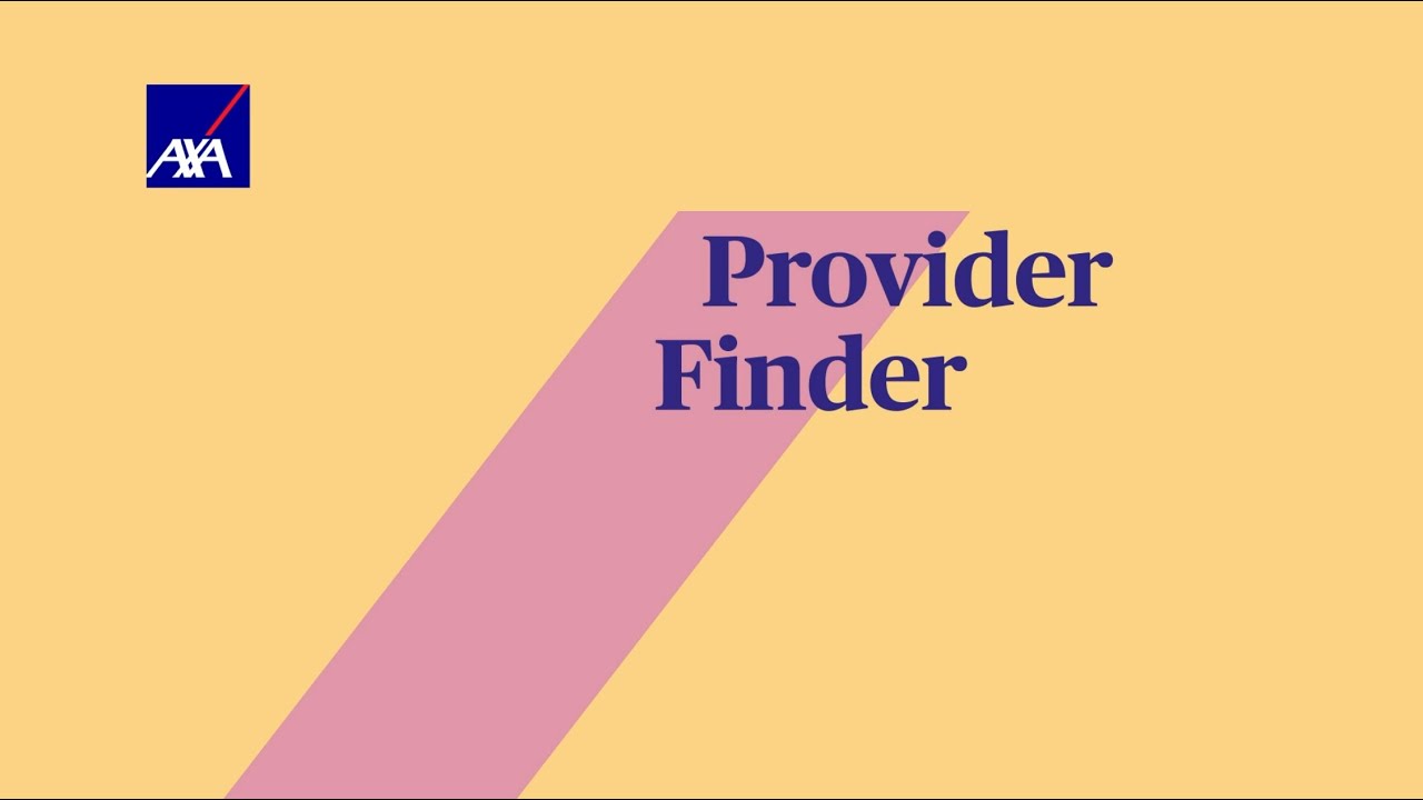 Find a provider, simply and quickly