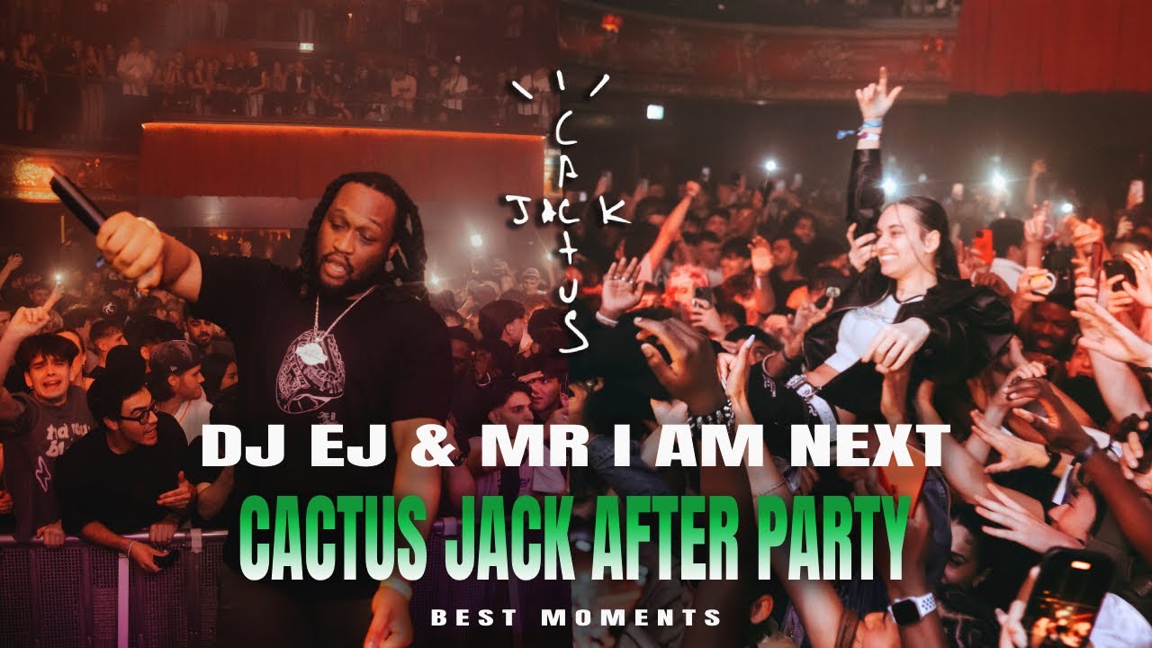 DJ EJ LIVE @ CACTUS JACK OFFICIAL LONDON AFTER PARTY with CHASE B