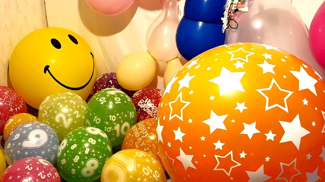 Happy Birthday Balloons Everywhere! DIY Machine Filling Whole Room