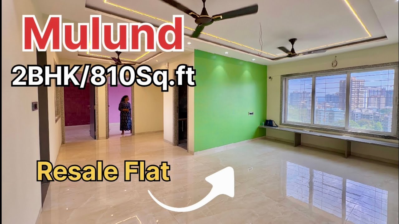 2BHK In Mulund West || Resale Flat || 810sqft || Near Railway Station || Call On 7506650932