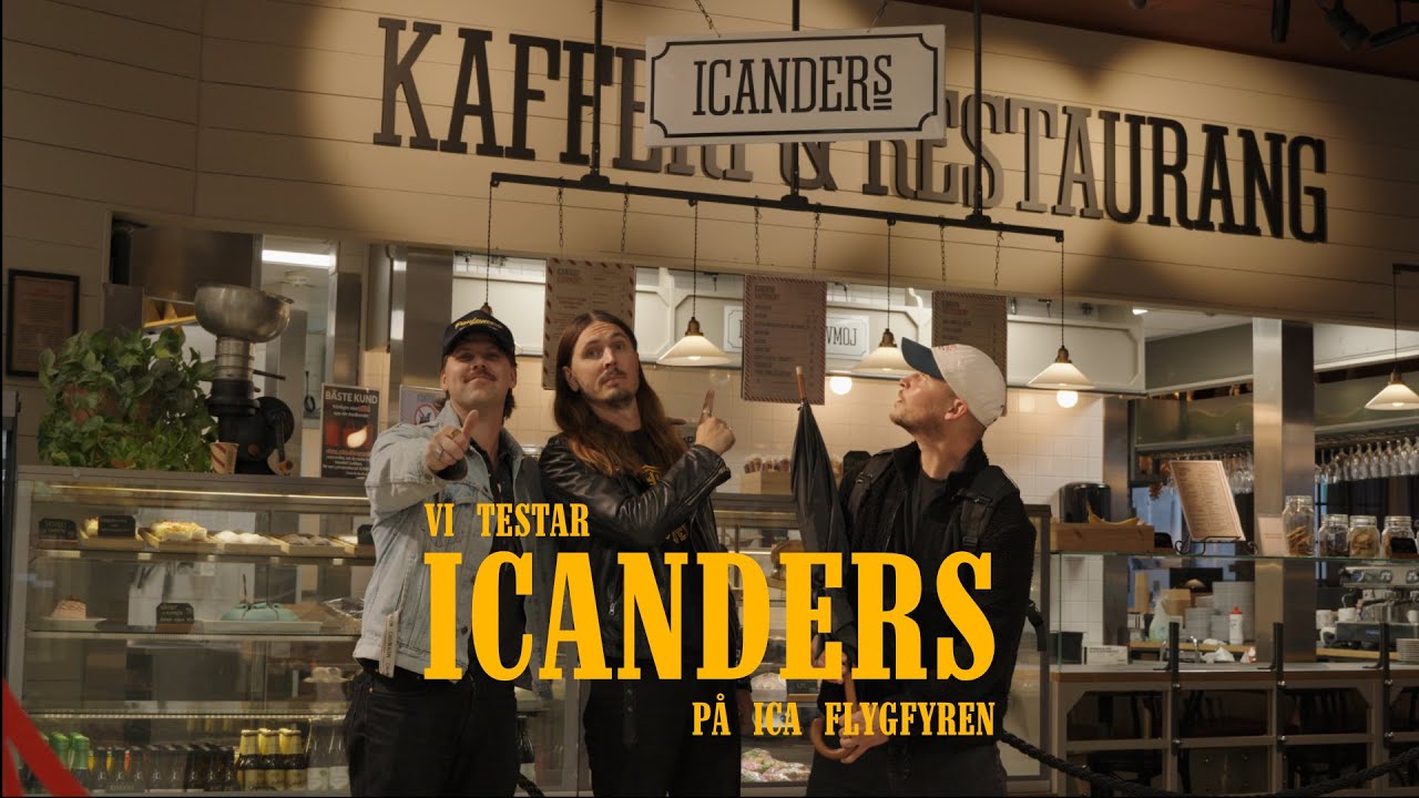 Vi testar Icanders på ICA Flygfyren