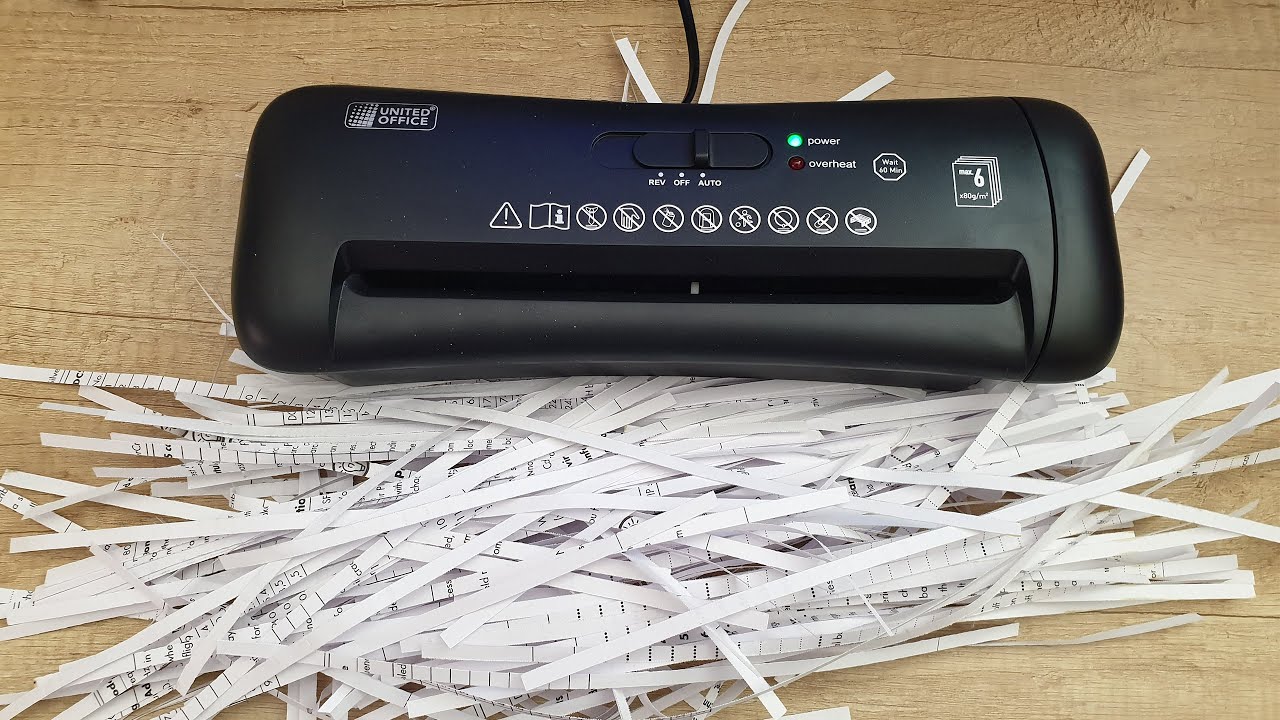 Document Shredder UAV 190 B2 Testing